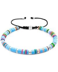 Anchor and Crew - Kivu & Vinyl Disc Macrame Bracelet - Lyst