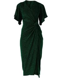 SACHA DRAKE - The Emporium Dress In Emerald - Lyst
