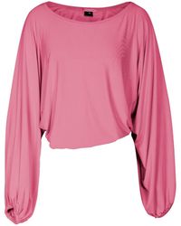 carlton jones - Cyclades Bamboo Cropped Sleeves - Lyst