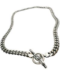 Tg-Jewellery by Tamara Gervasio - Celtic Dog Oxide And Satin Curb Chain Sterling - Lyst