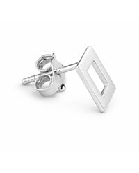 Gallery - Rhombus 14K Stud Earrings - Lyst