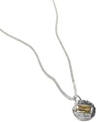 Muru - Mini August Birthstone Necklace - Lyst