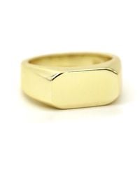 VicStoneNYC Fine Jewelry - Solid Bold Signet Ring For - Lyst