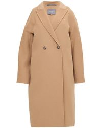 InAvati - Double-Faced Wool Camel Coat - Lyst