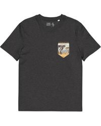 Anchor and Crew - Heather Think Ocean Elephant Love The Planet Organic Cotton T-Shirt - Lyst