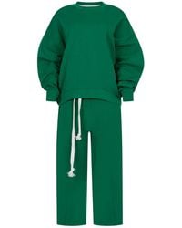 Clothes by Locker Room - Oversized Sweat Set With Open Back - Lyst