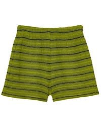 Thisisu Collection - Solea Striped Knit Beachwear Shorts - Lyst