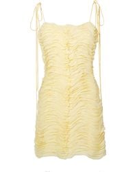 SVETA Milano - Neutrals Panarea Ruffles Dress - Lyst