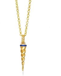 Myrto Katramadou Jewellery - Unicorn Whisper – Necklace 18K-Plated 925 Royal - Lyst