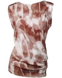 Me & Thee - Finders Keepers Nude Print Bamboo Jersey Tee - Lyst