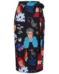 King Naked - Dream Master Envelope Skirt - Lyst