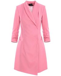 AVENUE No.29 - Asymmetric Tailored Blazer Dress - Lyst