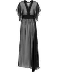 Lilamie - Ibiza V Neck Long Beach Dress - Lyst