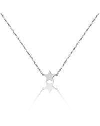 Auree - Soho Sterling Star Necklace - Lyst
