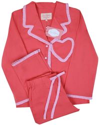 Love Letters X - Dolce Rosa Coral & Pyjama Set - Lyst