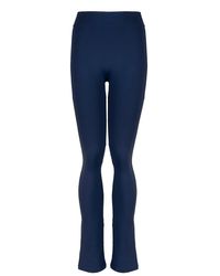 Balletto Athleisure Couture - Straight Tech Bio Attivo leggings Blu Navy Scuro - Lyst