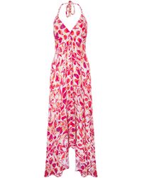 Sophia Alexia - Floral Fusion Silk Ibiza Dress - Lyst