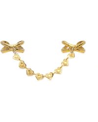 Amoura Jewelers - Doa Double Ring Chain - Lyst