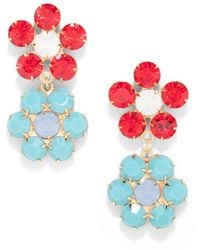 The Pink Reef - Penelope Handcrafted Gem Floral - Lyst