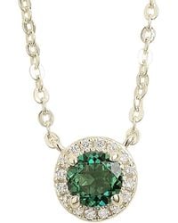 Juvetti - Mars Necklace Set With Emerald & Diamond - Lyst