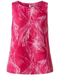 Oh!Zuza - Rose Echo Viscose Top Wide Straps - Lyst