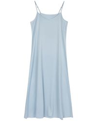 Roch Perel - Satin Aline Slip Dress - Lyst