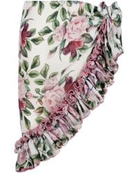 Nur Karaata - Lily Rose Pareo Skirt - Lyst