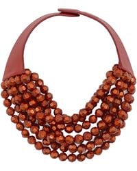 Fairchild Baldwin - Bella Metallic Rust Necklace - Lyst