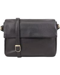 Lloyd Baker - Gulmarg Leather Flap-Over Crossbody Bag - Lyst