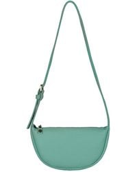 Owen Barry - Leather Shoulder Bag Aqua Dominic - Lyst