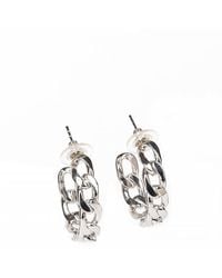 Addicted - Sekhmet Earrings Chain Hoops - Lyst
