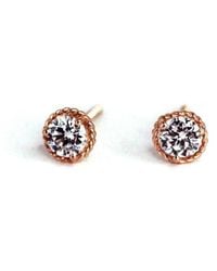 VicStoneNYC Fine Jewelry - Antique Lab Diamond Stud Earrings - Lyst
