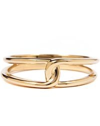 Belinda Jewelz - Gina Twisted Loop Ring - Lyst