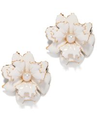 The Pink Reef - Lace Earring - Lyst