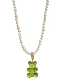 Ninemoo - Shell Bead Necklace And Gummy Bear Pendant - Lyst