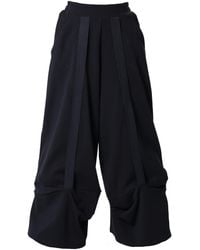 Metamorph - Wide-Leg Trousers With Stripes - Lyst