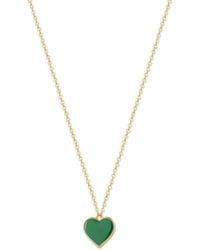 Rejected Hearts Club - Single Hearted Girl Filled Necklace With Magnetic Clasp - Lyst