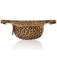 Betsy & Floss - Licata Golden Leopard Print Crossbody Bag - Lyst