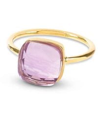 Amadeus - Sophia Amethyst Gemstone Ring - Lyst