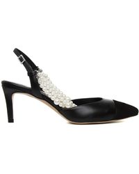 Ginissima - Alice Pearl Natural Leather Shoes Low Heel - Lyst