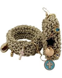 Hilo De Mar - Drop Earrings With Charms - Lyst