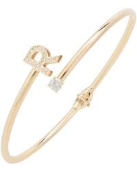 LÁTELITA London - Initial Bangle R - Lyst