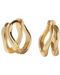 Muru - Wavy Hoops - Lyst