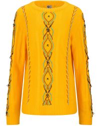 Boutique Kaotique - Knitted Sweated With Embroidered Bugs - Lyst