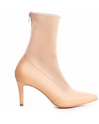 The 5Th Element - Neutrals Vanya Stretch Leather Mid-Boot - Lyst