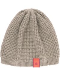 Pink Maharani - Neutrals Knitted Winter Beanie – Natural - Lyst