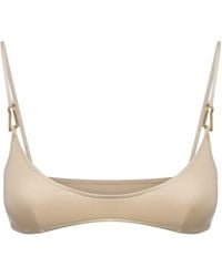 Bianca Resortwear - Neutrals Mina Bikini Top - Lyst
