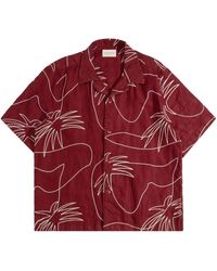 Far Afield - Veloso Palm Embroidery Shirt - Lyst