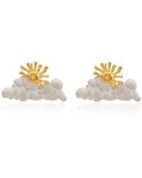 Milou Jewelry - Clouds & Sun Earrings - Lyst