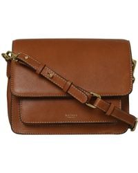 BELYSA - Olga Cognac Leather Crossbody - Lyst